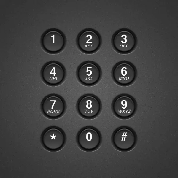 Crea UNA textura realistica del Teléfono.