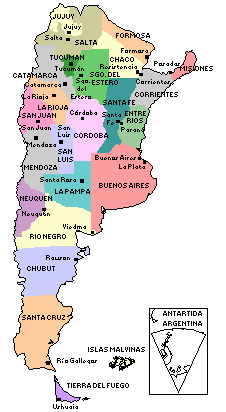 Lista CSV de Localidades de Argentina 23000+