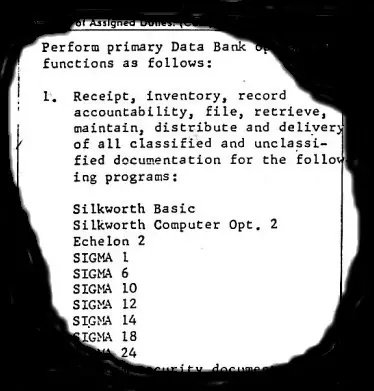 echelon el espía que está por sobre todos.