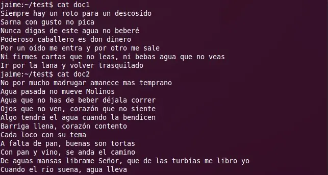 Utilizar el comando grep