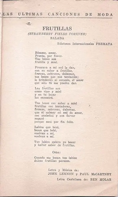 Ben Molar tradujo a The Beatles... y te lo muestro (BIZARRO)