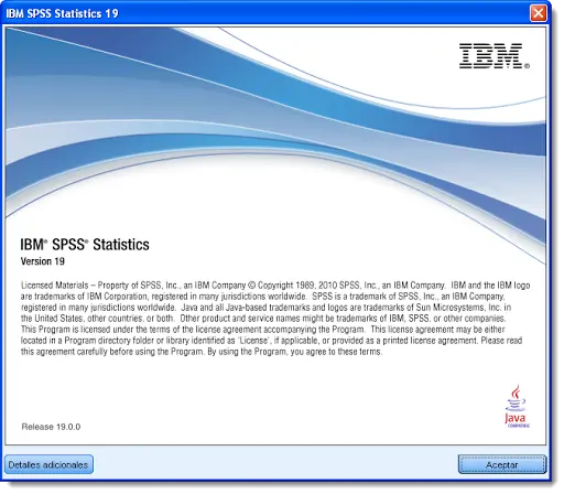 SPSS 19 en español full