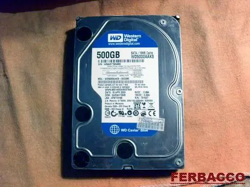 Reparando un Western Digital WD5000AAKS
