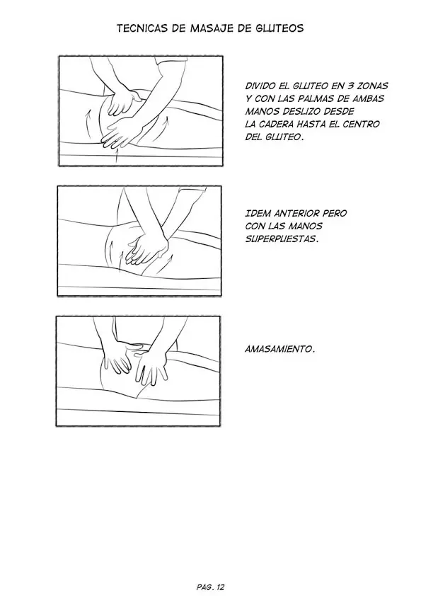 Curso de Masajes Video Ilustrado - Gluteos
