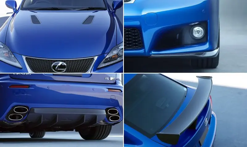 Lexus IS F, Casi de carrera.