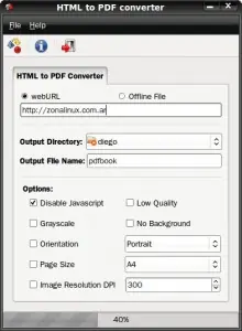 De Html a PDF