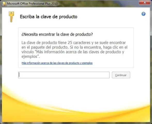 c0mo cambiar la clave de office plus 2010