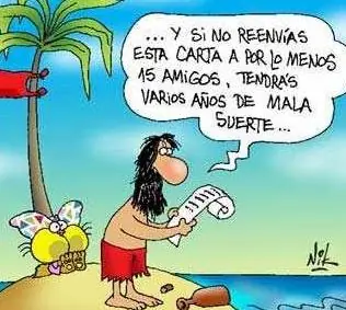 Malditas cadenas de emails