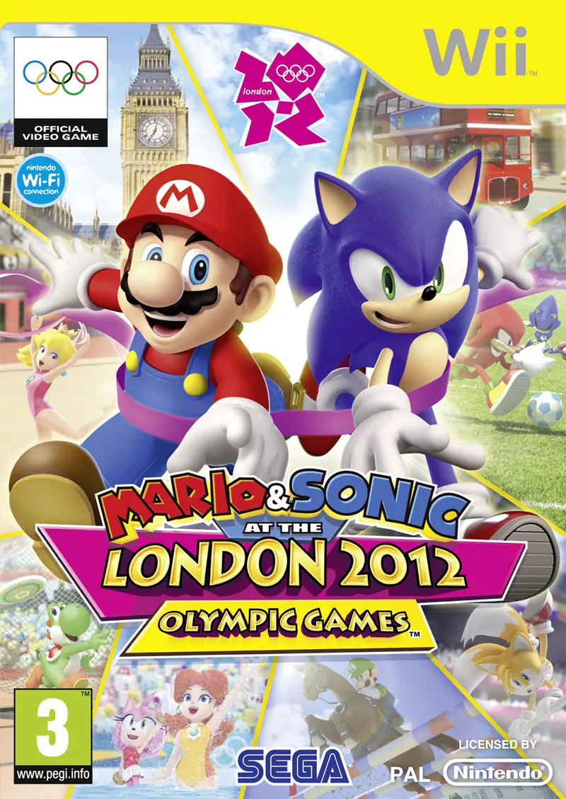 mario y sonic en los juegos olimpicos de londres 2012