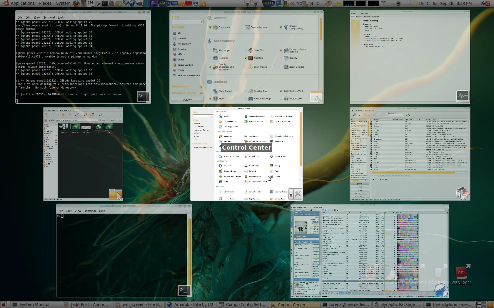 Exposé de mac en Linux