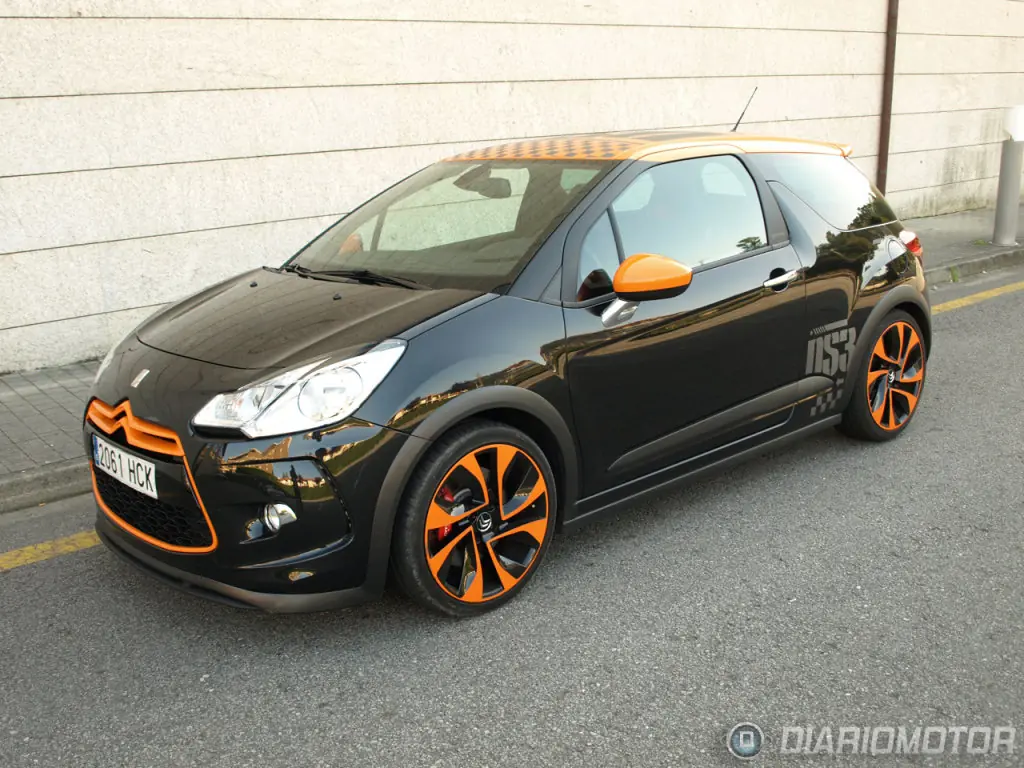 Citroën DS3 Racing, a prueba el balín naranja de 200 CV