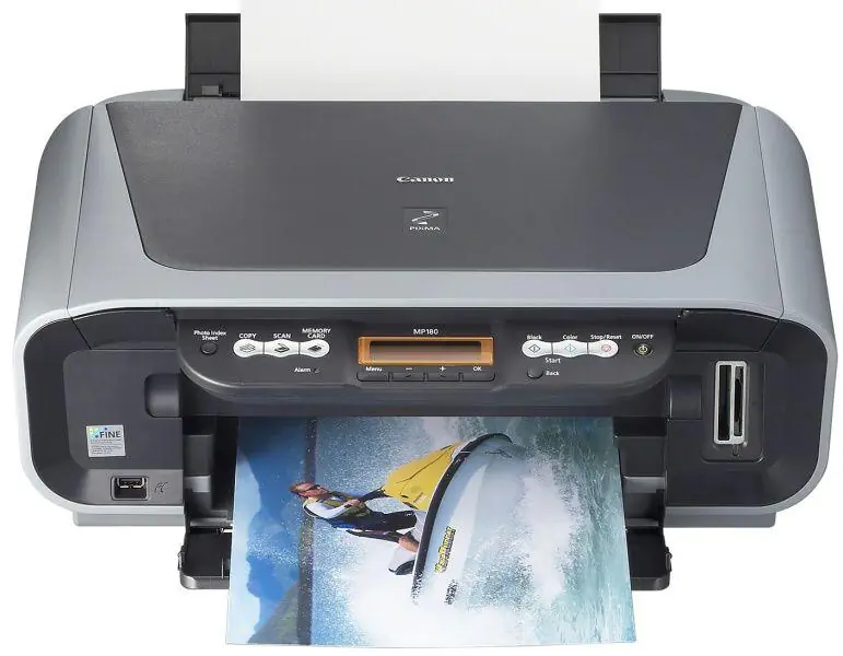 Reparar error 5100 Canon Pixma MP180