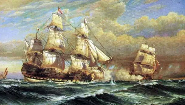 Derrota inglesa en Cartagena de Indias.