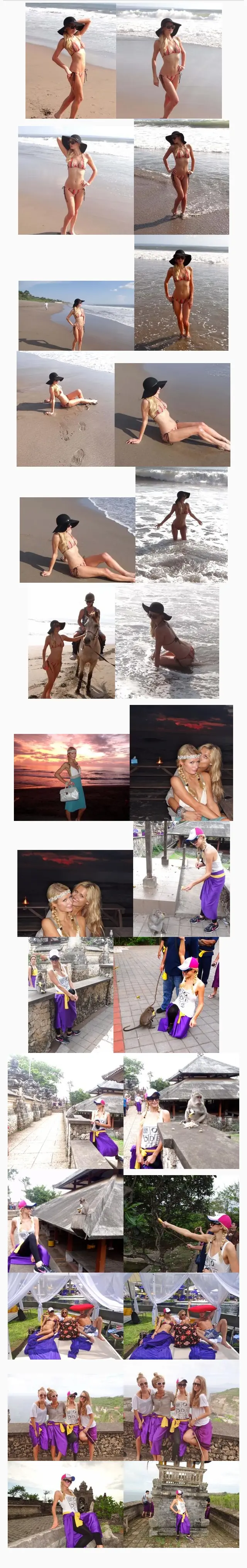 Paris Hilton Bikini Beach
