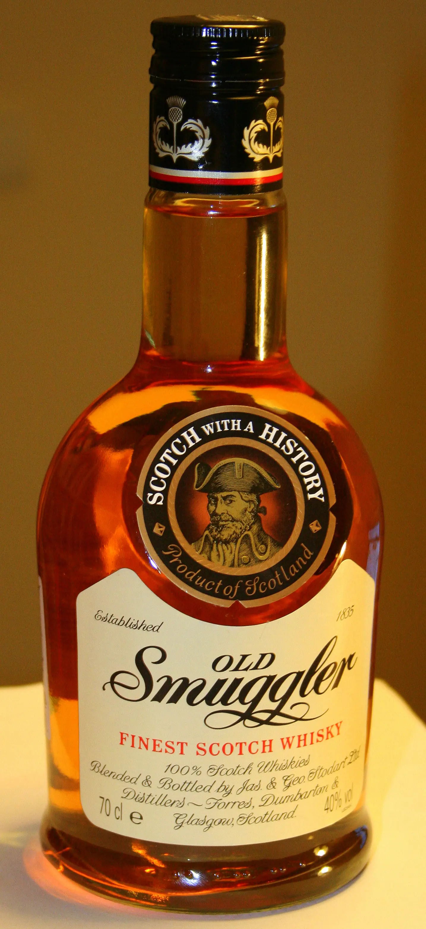 Old Smuggler: Distinguidamente Simple