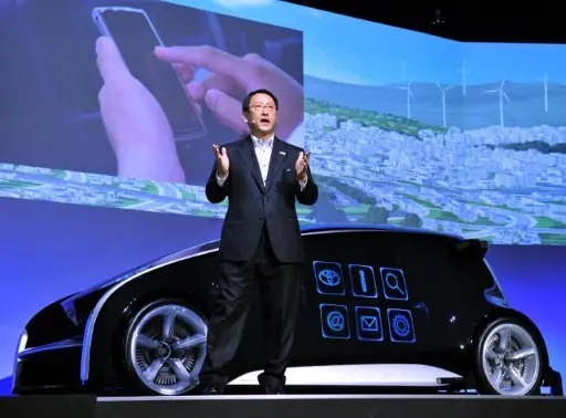 El auto de alta tecnología