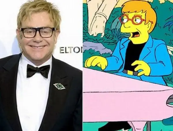 todos los famosos se hicieron simpsons+yapa