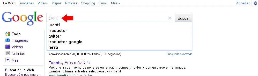 Buscadores