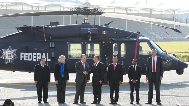 Mexico recibe el cuarto Blackhawk