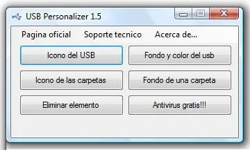 Aplicaciones para USB