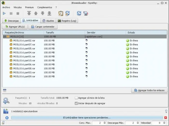 Jdownloader 2012