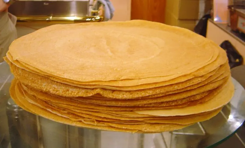 crepes salados y dulces