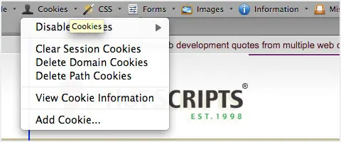 Extensiones CHROME y addons FIREFOX para desarrolladores web