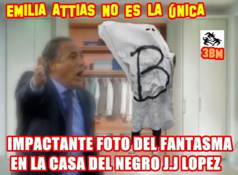 Emilia Attias no sería la única que tiene fantasmas en cas