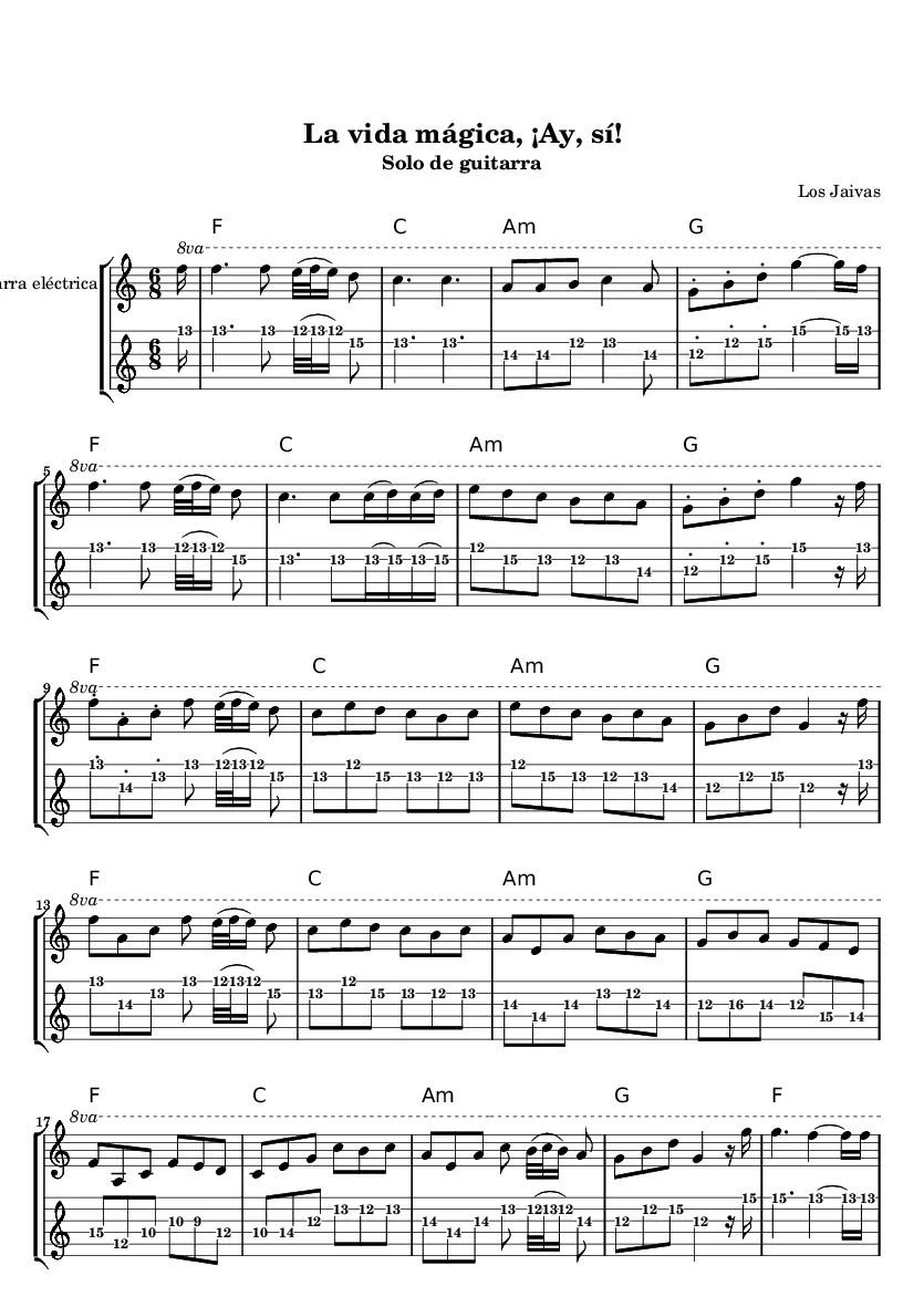 Partituras para Guitarra