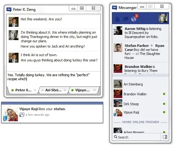 Facebook quiere matar a Windows Messenger