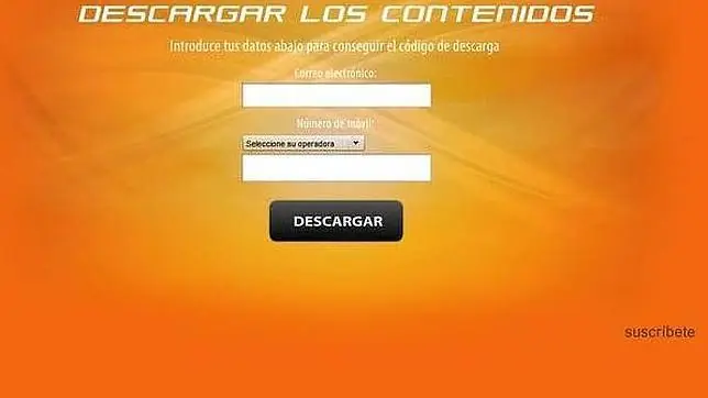 La falsa web que simula ser Megaupload