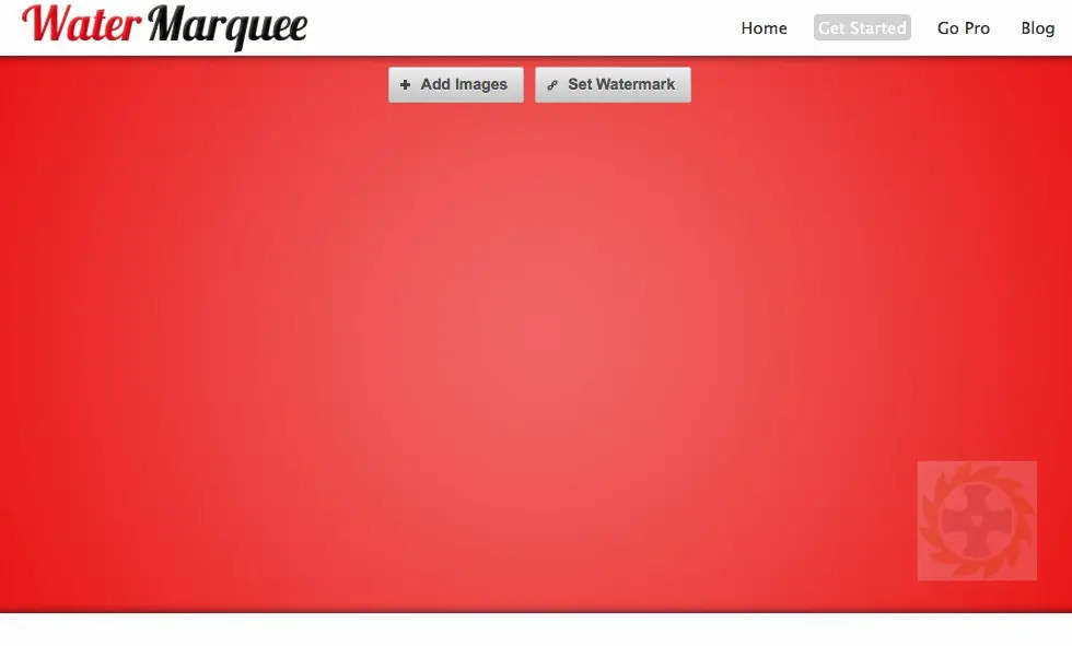 Agregar marcas de agua online con Water Marquee