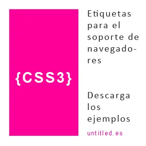 Manual en castellano Css3 - Prefijos