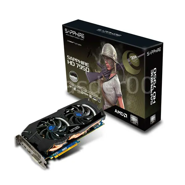 Informacion sobre la AMD Radeon HD 7950 de Sapphire
