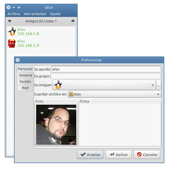 Comparte ficheros y comunícate en la intranet con IPTux
