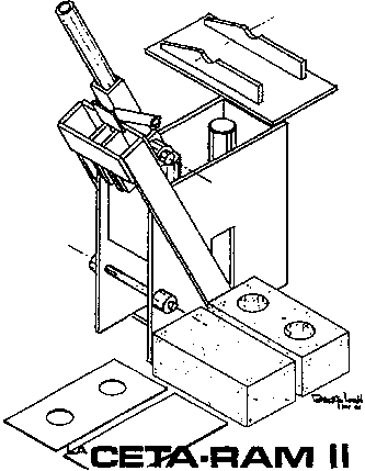 Maquina para fabricar bloques de cemento