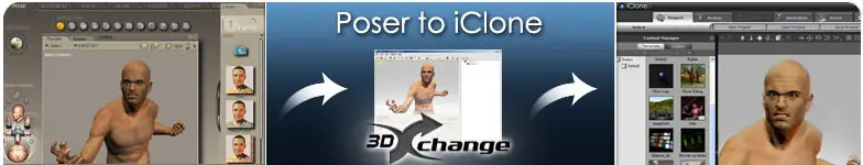 Cómo convertir los objetos en 3D de Poser a través de iClo