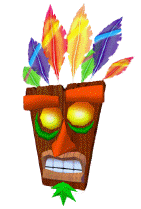 Hacer máscaras de Crash Bandicoot
