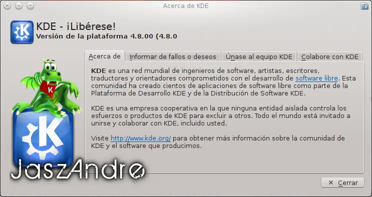Instalar KDE SC 4.8 Final en Fedora 16 Verne