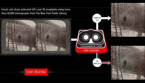 Crea gif 3D con fotografías de hace 100 años