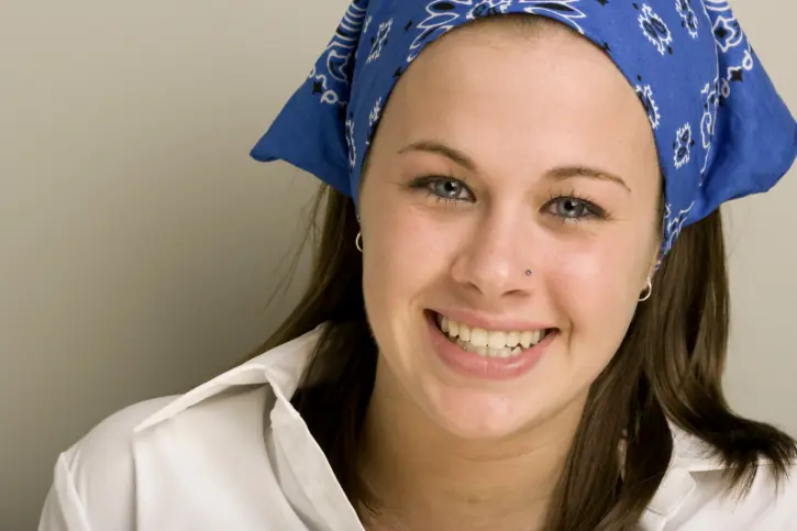 Procedimiento para hacer un piercing en la nariz