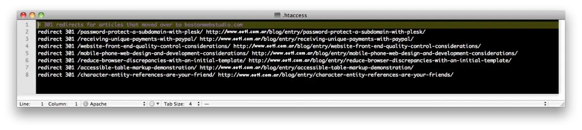 Secretos de htaccess para desarrolladores de html