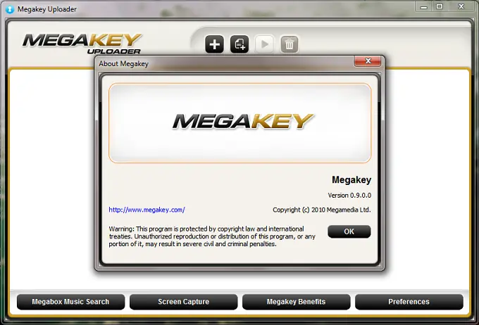 Megaupload planeaba ofrecer Música online!!