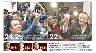 2003: Si no hubiera ganado Kirchner