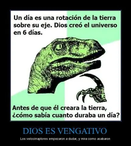 El Filosoraptor Ateo y Anti Religioso.