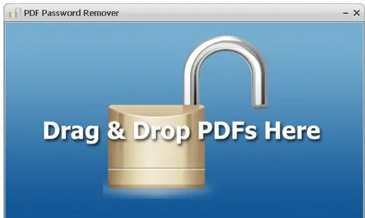 Eliminar contraseña de un PDF