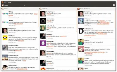 Polly, excelente cliente de Twitter para Linux