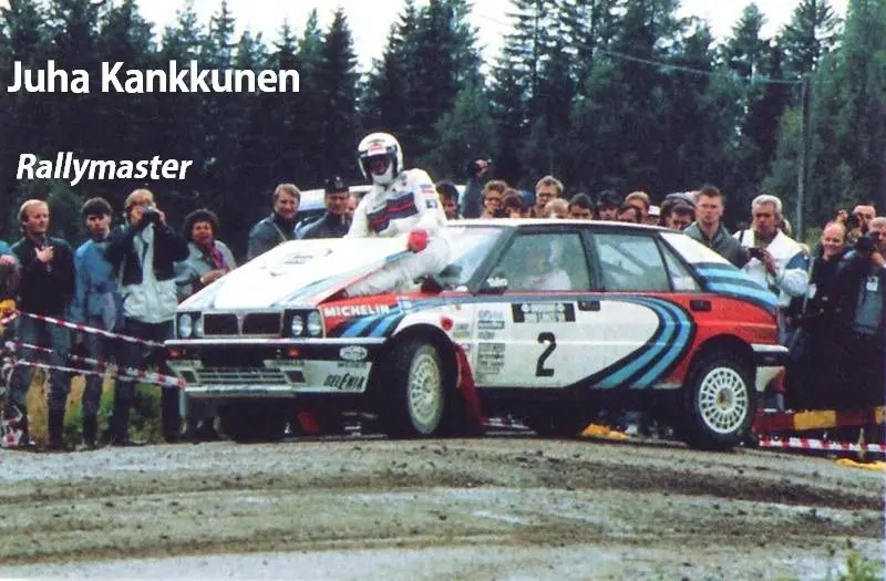 Juha Kankkunen, primer tetracampeón mundial
