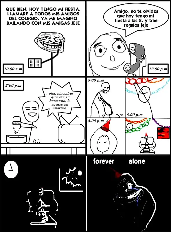 alone