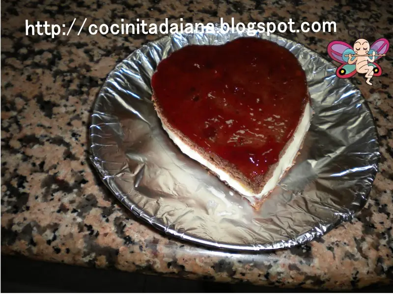 Dulces corazones de crema por San Valentín